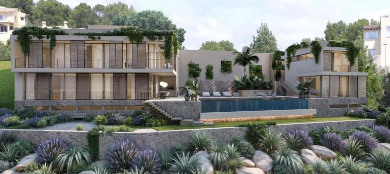 solar-con-proyecto-para-una-villa-de-ensueaao-con-esplaandidas-vistas-al-ma