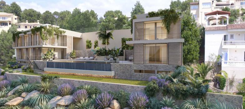 solar-con-proyecto-para-una-villa-de-ensueaao-con-esplaandidas-vistas-al-ma